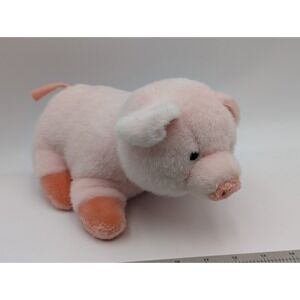 Fundamental Too Pink Pig Plush 10.5 Inch 1987 Stuffed Animal Toy NO Sounds